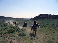 USA-Wyoming-Big Horn Basin Rides in Wyoming